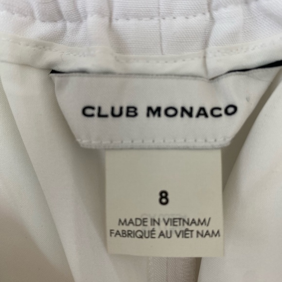 Club Monaco cropped wide leg pant size 8 - Picture 3 of 5